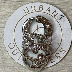 Urban Outfitters 6 Piece Ring Set